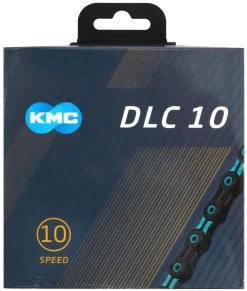 KMC X10 DLC 10-fach Kette -Fahrradladen 03 KMC X10 DLC 10 fach Kette Blue a