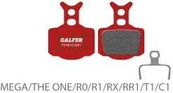 Advanced Disc Beläge Für Formula -Fahrradladen 20113761 Galfer Advanced Disc Belage fur Formula FD531G1851 3