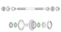 Shimano Edelstahl Kugeln 1/4" (18 Stück) -Fahrradladen Shimano Edelstahl Kugeln 1 4 18 Stuck Y00091370 c
