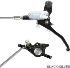 HOPE Tech 4 X2 Stahlflex Scheibenbremse - Hebel Links -Fahrradladen hope 20114408 Tech 4 X2 Stahlflex Scheibenbremse vorne links 3