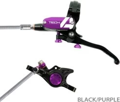 HOPE Tech 4 X2 Stahlflex Scheibenbremse - Hebel Links -Fahrradladen hope 20114408 Tech 4 X2 Stahlflex Scheibenbremse vorne links 6